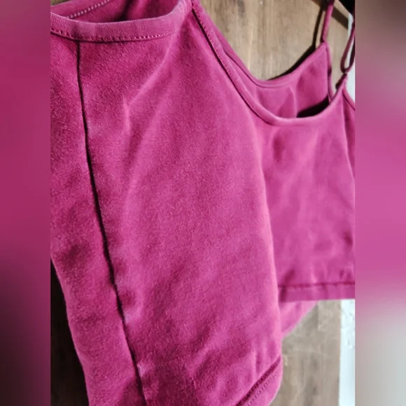 Manners London Scoop Crop In Pinky Purply - Picture 4 of 4